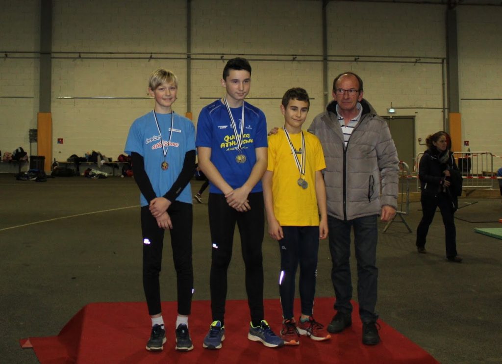 Milo Kusberg médaille de bronze au saut en hauteur